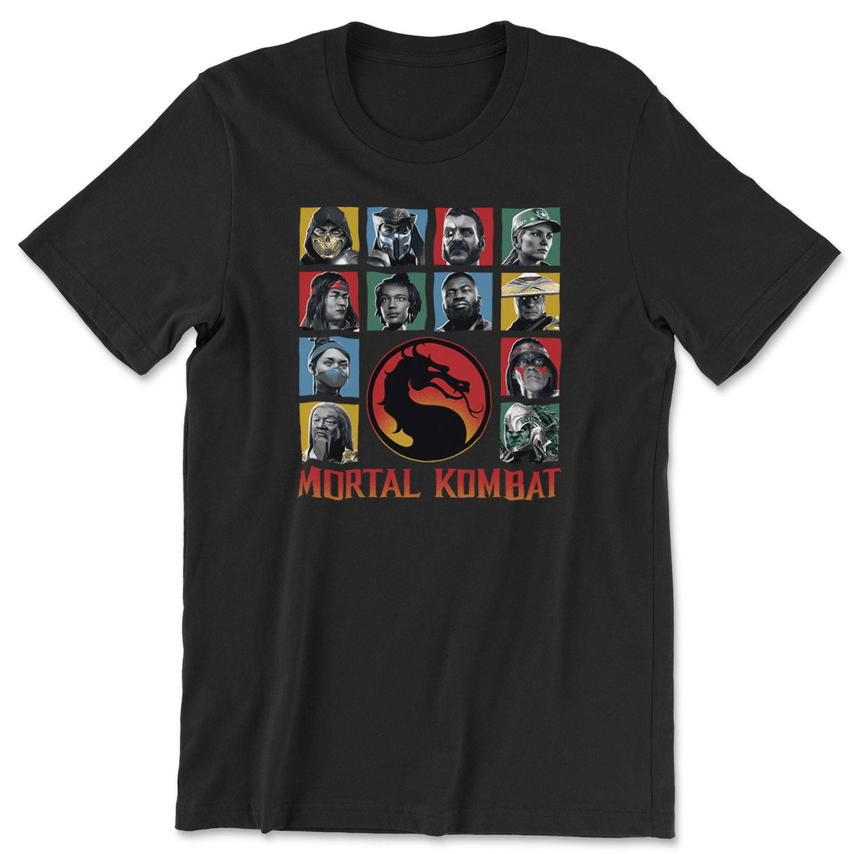 Mortal Kombat - Fighters Mens T-Shirt
