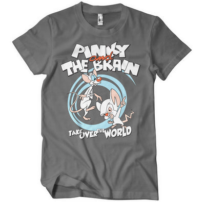 Pinky and The Brain - Take Over The World Mens T-Shirt