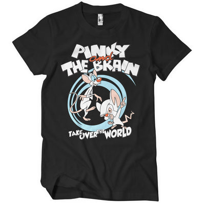 Pinky and The Brain - Take Over The World Mens T-Shirt