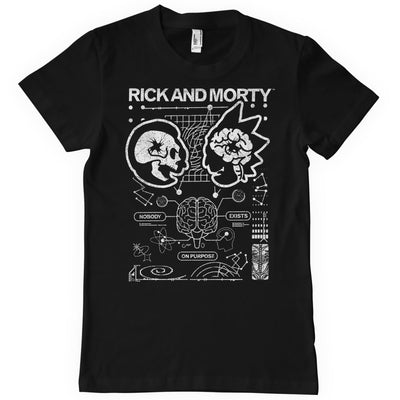 Rick and Morty - Nobody Exists On Purpose Mens T-Shirt