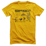 Rick and Morty - Intergalactic Travel Guide Mens T-Shirt