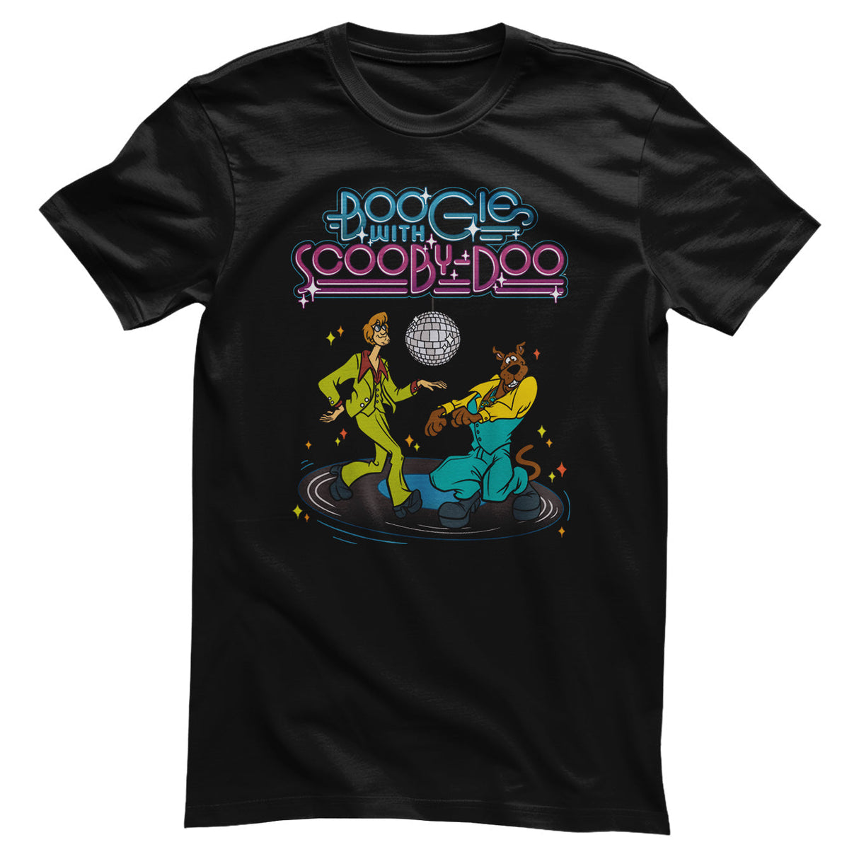 Scooby Doo - Boogie With Scooby-Doo Mens T-Shirt
