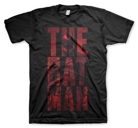 The Batman Stacked T-Shirt showcasing The Batman Stacked design