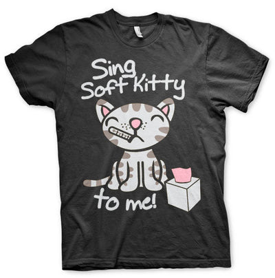 The Big Bang Theory - Sing Soft Kitty to Me Mens T-Shirt