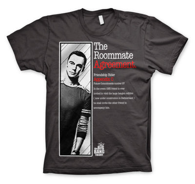 The Big Bang Theory - The Roommate Agreement Mens T-Shirt