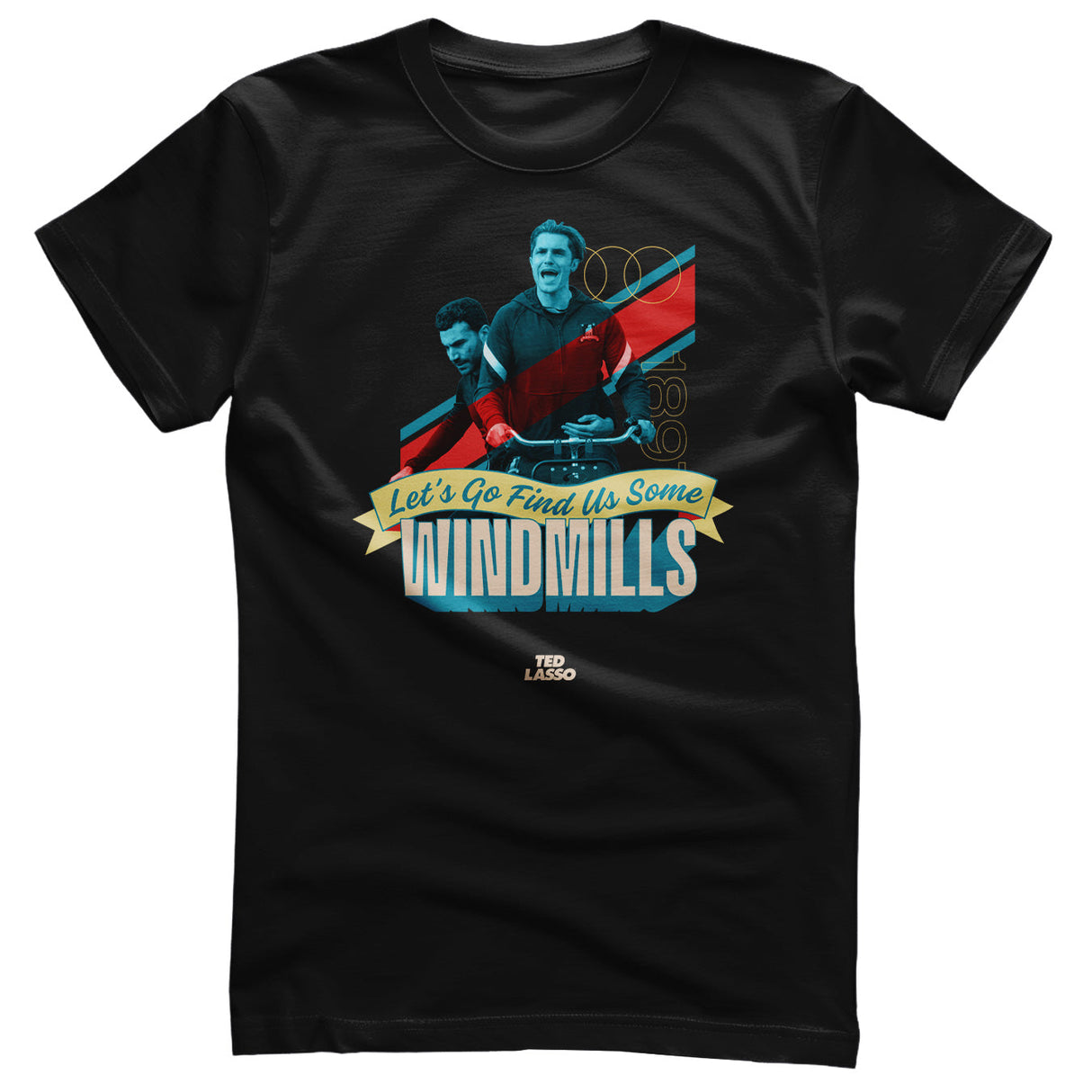 Ted Lasso - Let's Go Find Us Some Windmills Mens T-Shirt