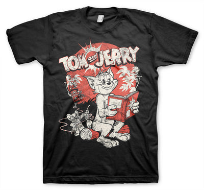 Tom & Jerry - Vintage Comic Mens T-Shirt