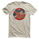 Tom & Jerry - Retro Logo Mens T-Shirt