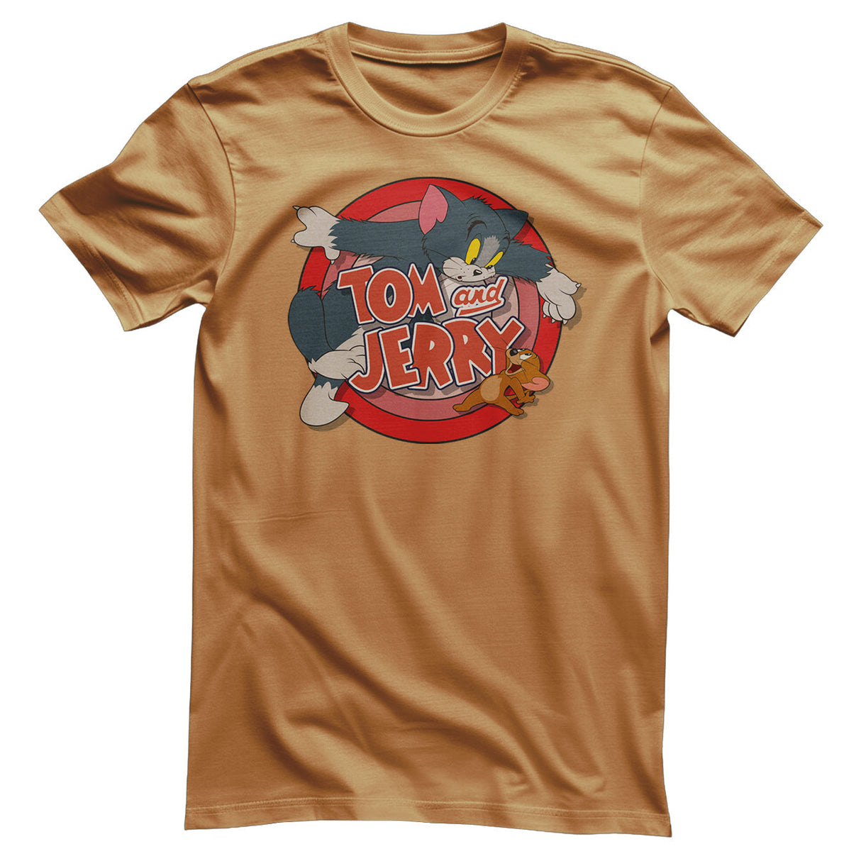 Tom & Jerry - Retro Logo Mens T-Shirt