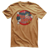 Tom & Jerry - Retro Logo Mens T-Shirt