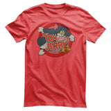 Tom & Jerry - Retro Logo Mens T-Shirt