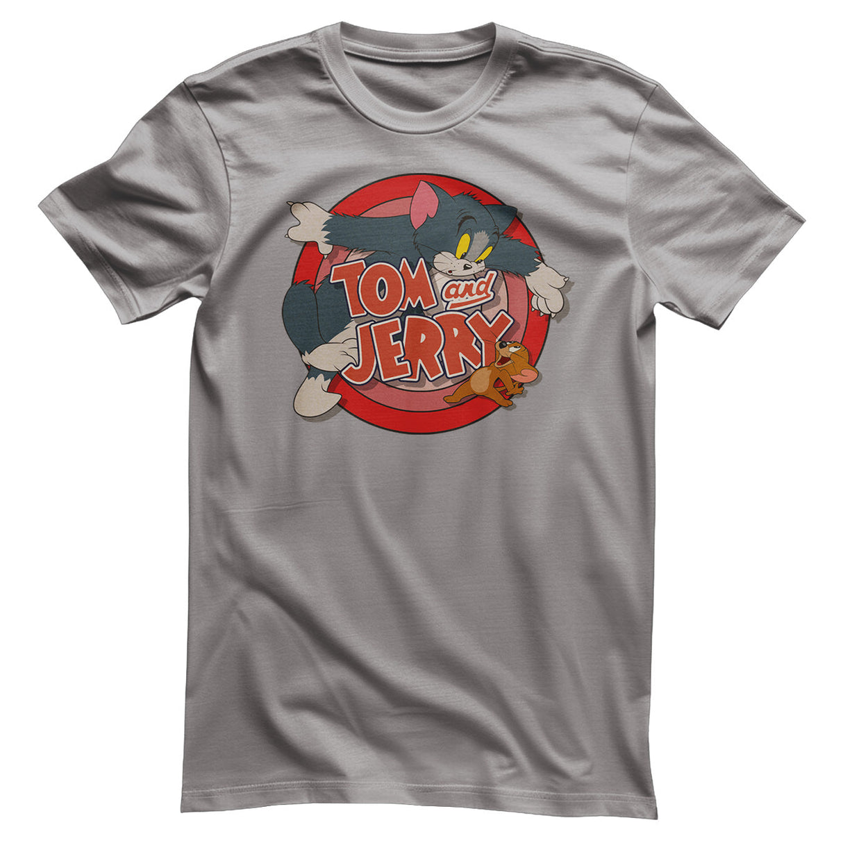Tom & Jerry - Retro Logo Mens T-Shirt