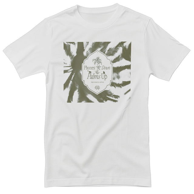 The White Lotus - Phones Down - Palms Up Mens T-Shirt