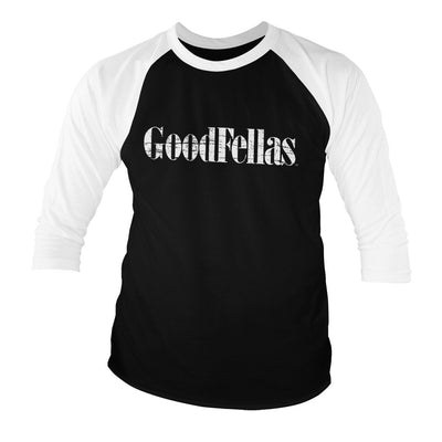 Goodfellas - Cracked Logo Baseball Long Sleeve T-Shirt