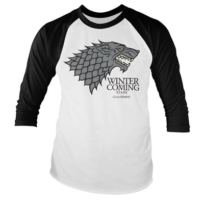 Game of Thrones - Stark Sigil Baseball Long Sleeve T-Shirt