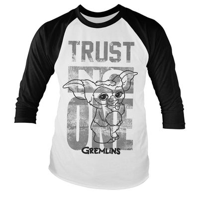 Gremlins - Trust No One Baseball Long Sleeve T-Shirt