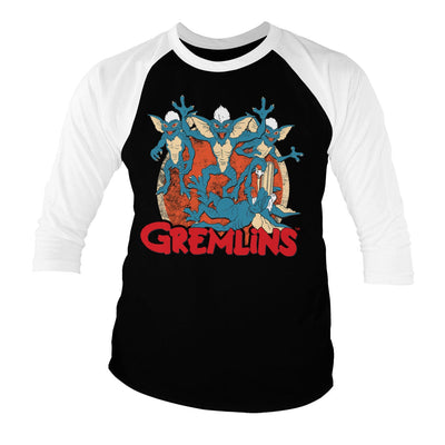 Gremlins - Group Baseball Long Sleeve T-Shirt