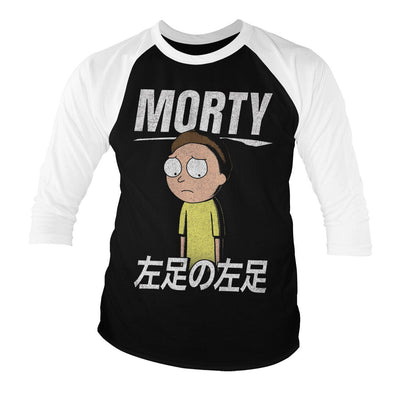 Rick and Morty - Morty Smith Baseball Long Sleeve T-Shirt