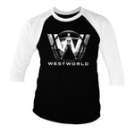 Westworld - Poster Baseball 3/4 Sleeve T-Shirt