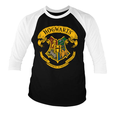 Harry Potter - Hogwarts Crest Baseball 3/4 Sleeve T-Shirt