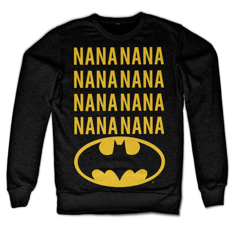 NaNa Batman Sweatshirt showcasing NaNa Batman design