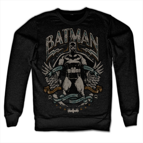 Dark Knight Crusader Sweatshirt showcasing Dark Knight Crusader design