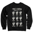 BATMAN Officially Licensed The Many Moods Of The Joker Sweatshirt showcasing Officially Licensed The Many Moods Of The Joker design