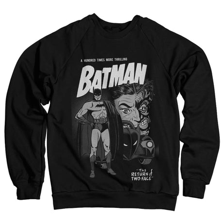 BATMAN Officially Licensed Return Of Two-Face Sweatshirt showcasing Officially Licensed Return Of Two-Face design