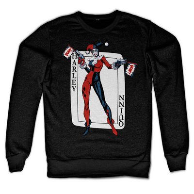 Justice League - Harley Quinn Card Games Sweatshirt