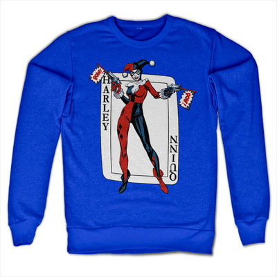 Justice League - Harley Quinn Card Games Sweatshirt