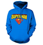 Superman - Blockletter Logo Hoodie