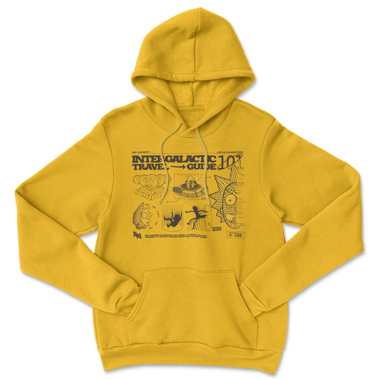 Rick and Morty - Intergalactic Travel Guide Hoodie