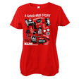 A Christmas Story icons Girly Tee showcasing icons design