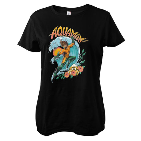 Aquaman Surf Style Girly Tee showcasing Surf Style design