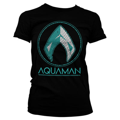 Aquaman - Distressed Shield Women T-Shirt