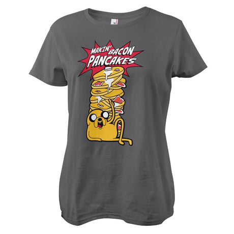 Makin' Bacon Pancakes Girly Tee showcasing Makin' Bacon Pancakes design
