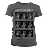 Batman Officially Licensed The Many Moods of Batman Women T-Shirt showcasing Officially Licensed The Many Moods of Batman Women design