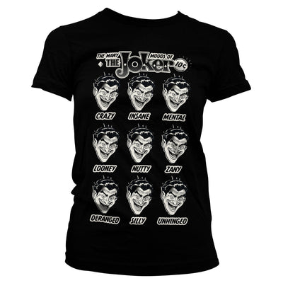 Batman - The Many Moods Of The Joker Women T-Shirt