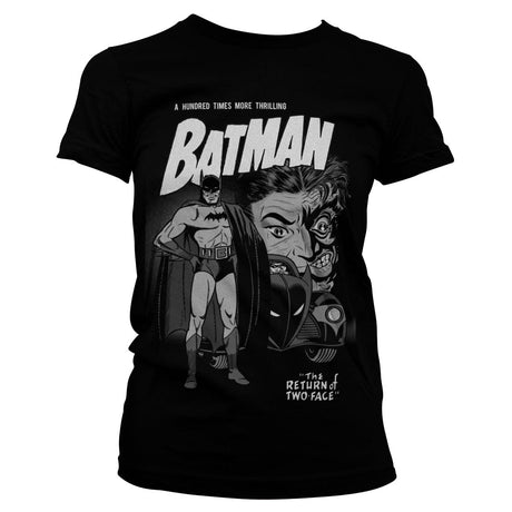 BATMAN Officially Licensed Return of Two-Face Women T-Shirt showcasing Officially Licensed Return of Two-Face Women design