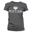 BATMAN Officially Licensed Wayne Industries Logo Women T-Shirt showcasing Officially Licensed Wayne Industries Logo Women design