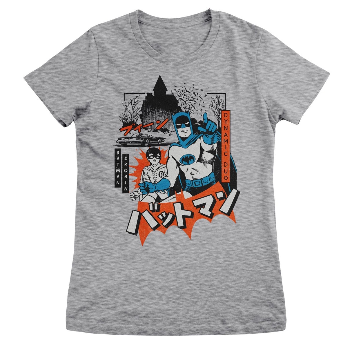 Batman - Dynamic Duo Manga Women T-Shirt
