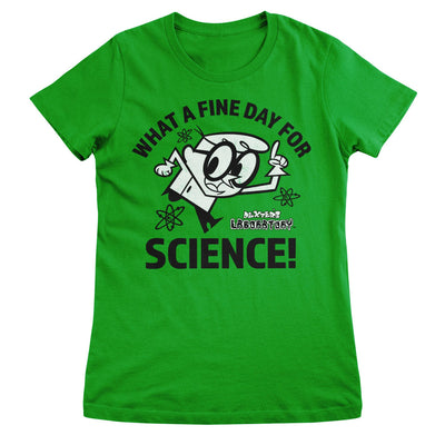 Dexter's Laboratory - What A Fine Day For Science Women T-Shirt