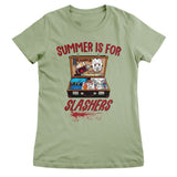 Friday the 13th - Summer Is For Slashers Women T-Shirt