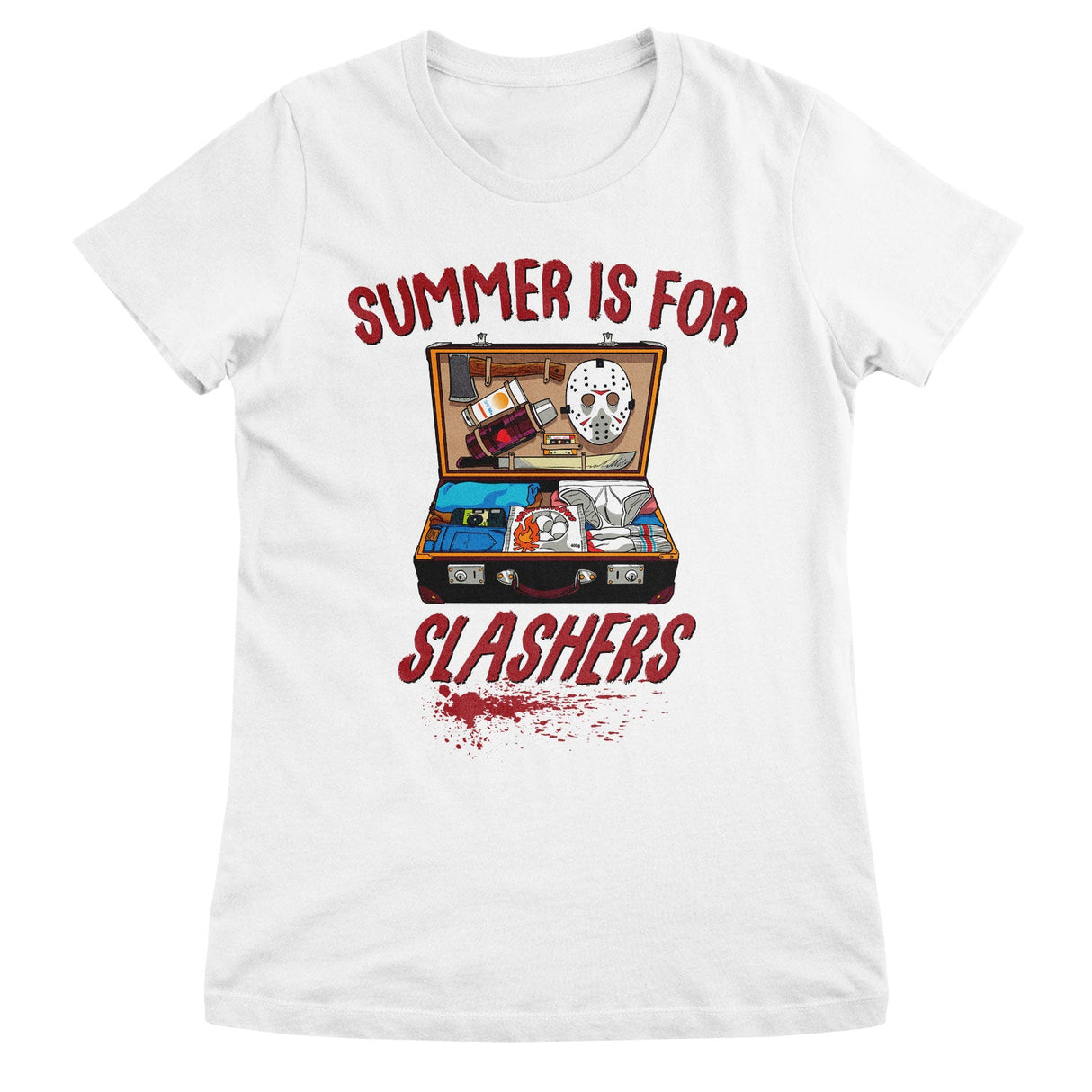 Friday the 13th - Summer Is For Slashers Women T-Shirt