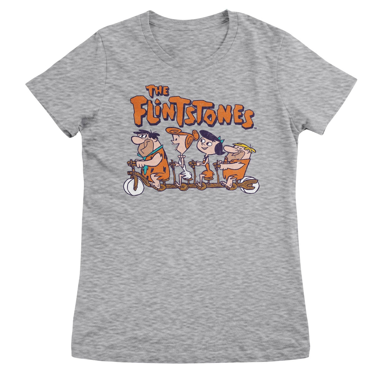 The Flintstones - Biking Women T-Shirt