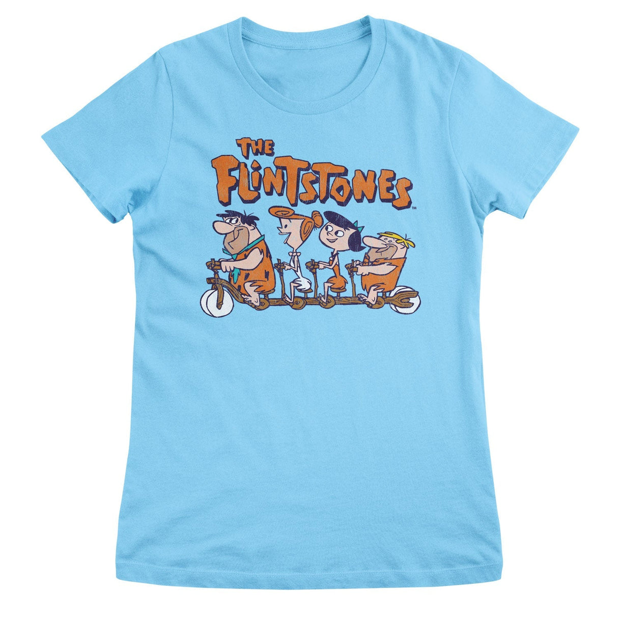 The Flintstones - Biking Women T-Shirt