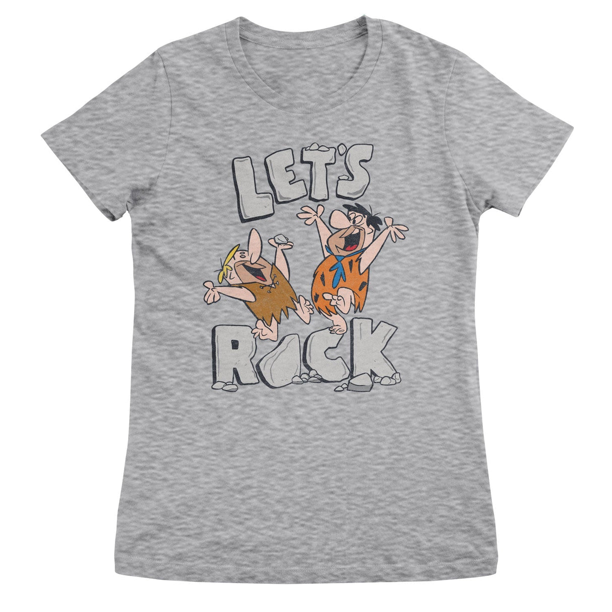 The Flintstones - Let's Rock Women T-Shirt