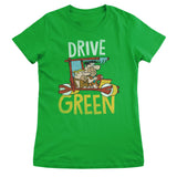 The Flintstones - Drive Green Women T-Shirt