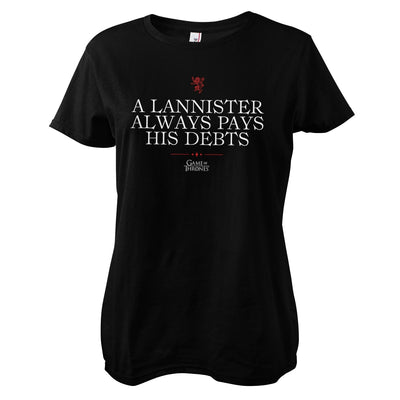 Game of Thrones - A Lannister Always Pays His Debts Women T-Shirt