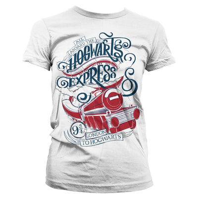 Harry Potter - All Aboard The Hogwarts Express Women T-Shirt